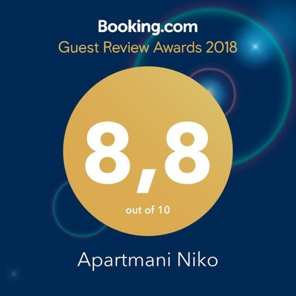 Apartmani Niko 1 Radovin Bagian luar foto